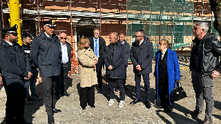 Matelica - Post sisma, avviata la ricostruzione della caserma dei Carabinieri
